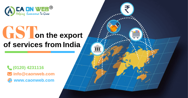GST on the export of services from India 