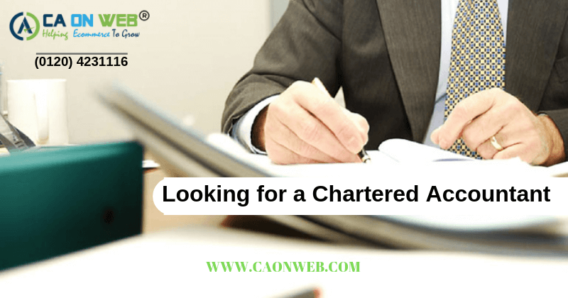 Looking for a Chartered Accountant